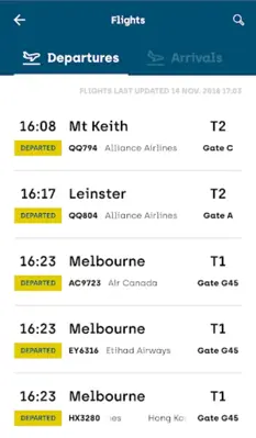 Perth Airport android App screenshot 2